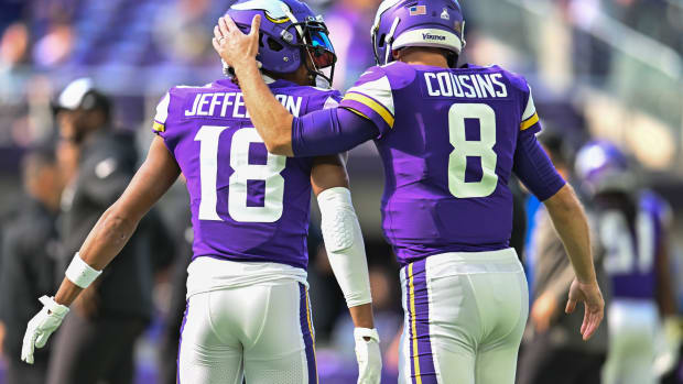 Justin Jefferson, Kirk Cousins